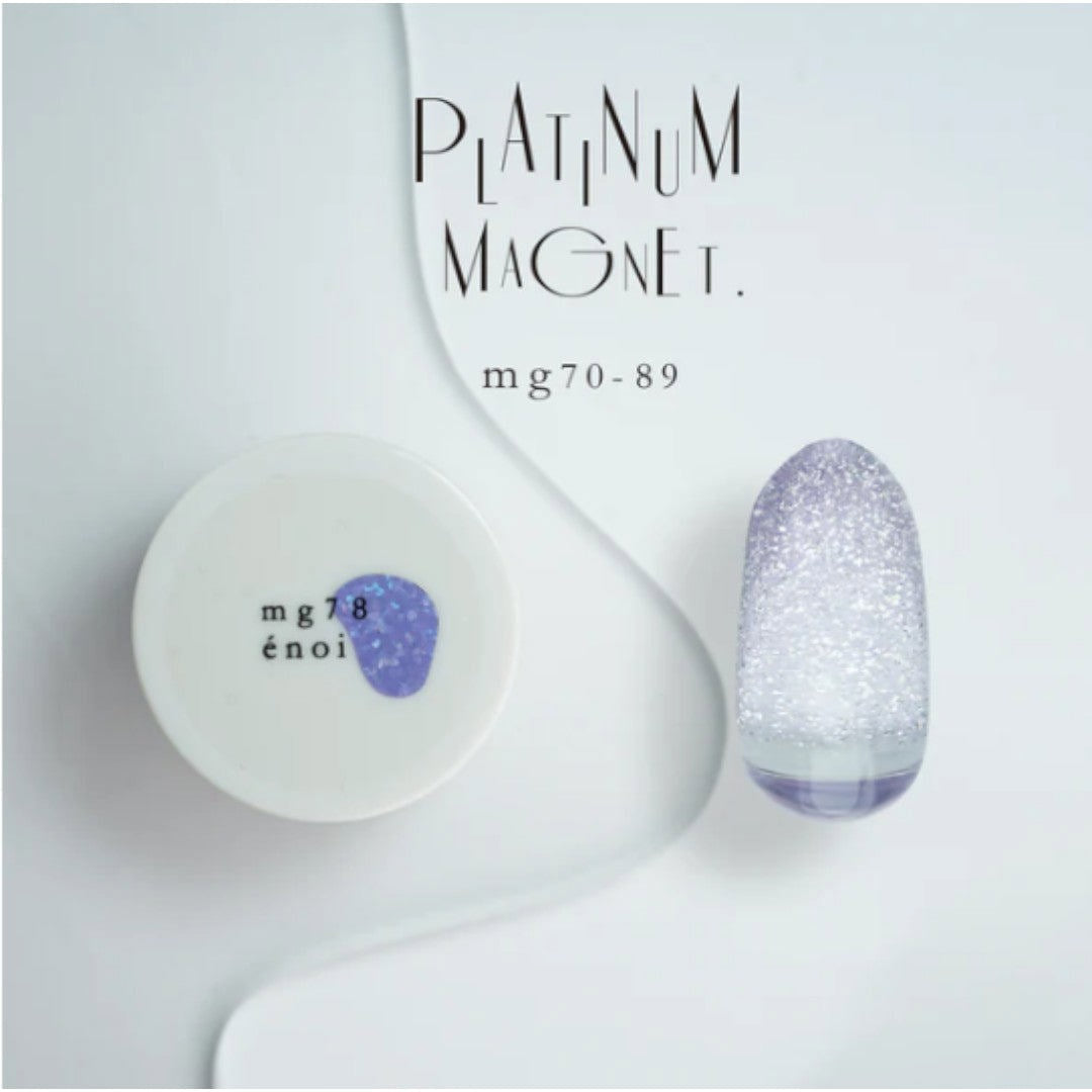 Japanese Platinum Magnet Velvet Cat Eye Gel - Enoi MG76
