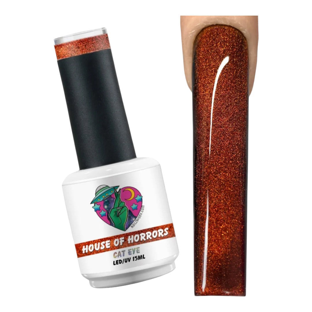 Nailz By Dev Cat Eye Gel Polish - House Of Horrors