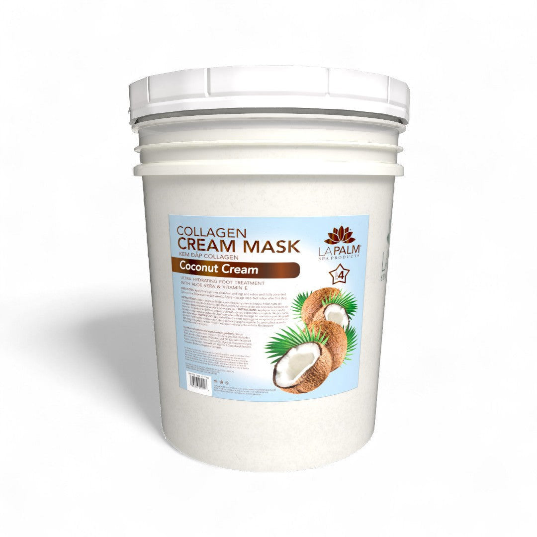 La Palm Collagen Cream Mask - Coconut 5Gal Bucket