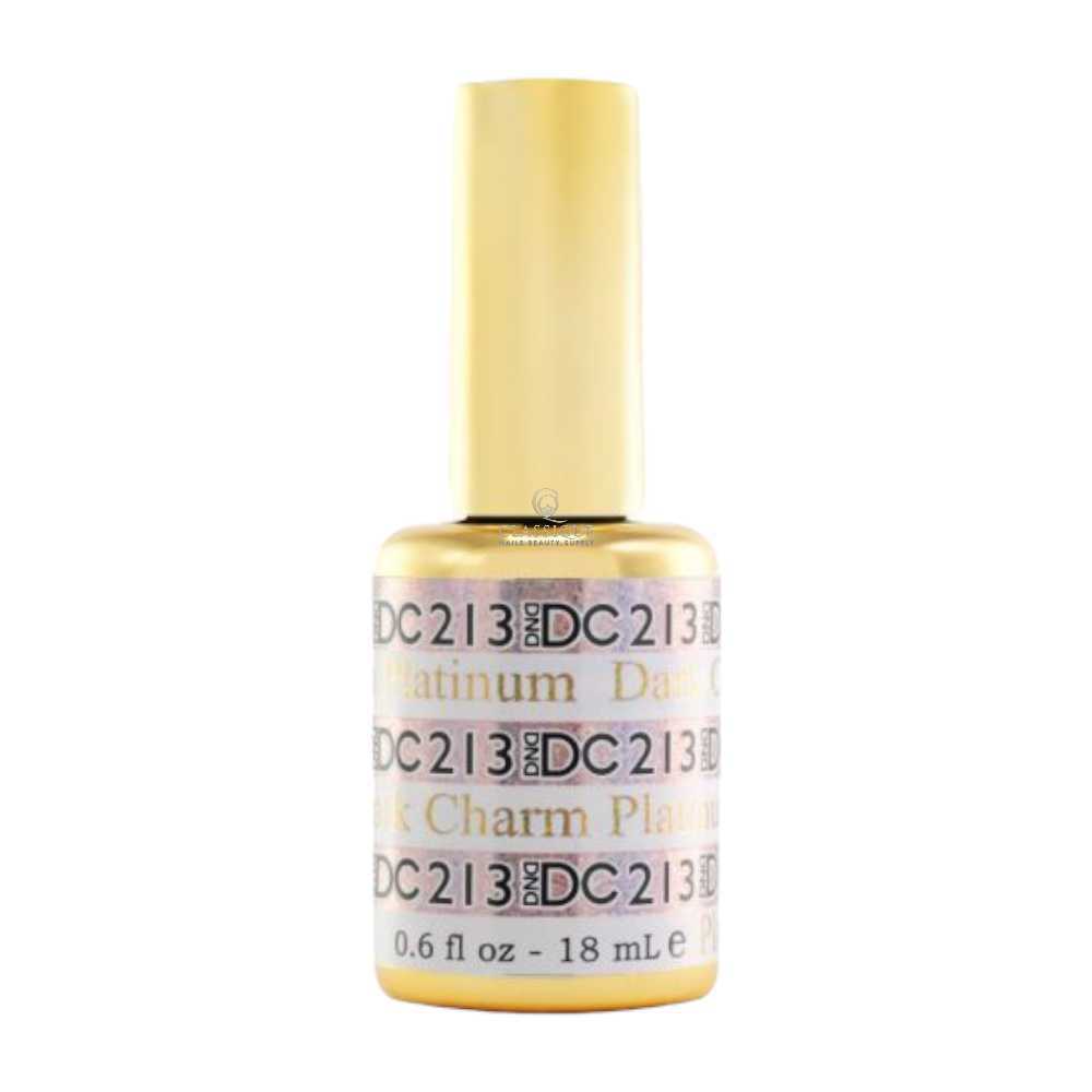 DND DC Platinum Gel Polish - Dark Charm #213