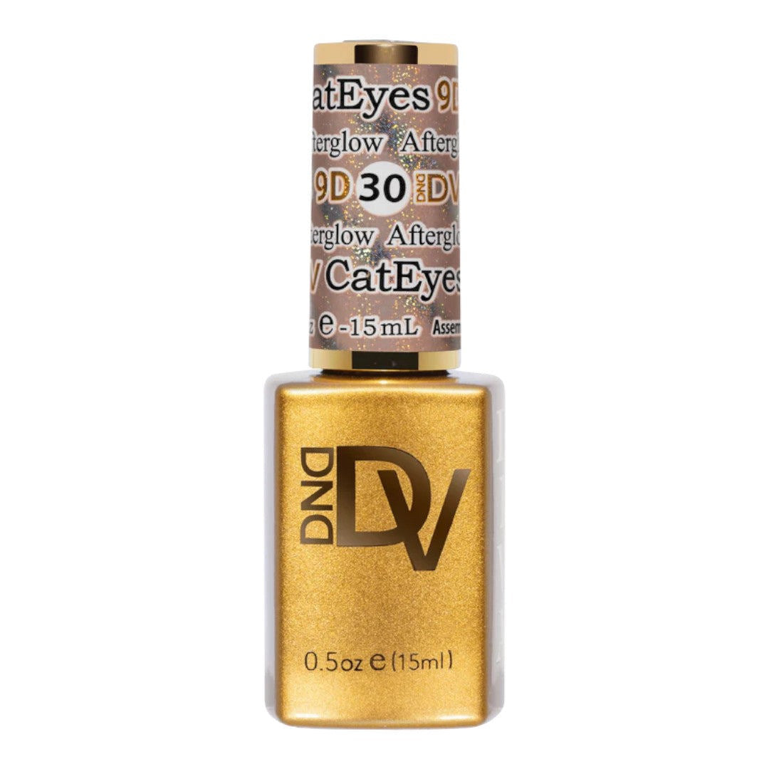 DND Diva 9D Cat Eye Gel Polish - Afterglow #30