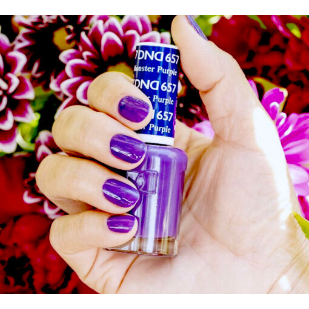 DND Gel & Lacquer Duo - Monster Purple #657