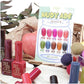 Jel and Gel Syrup Gel Polish - Nudy Ade 1 Collection #GS011-020 (10pcs)