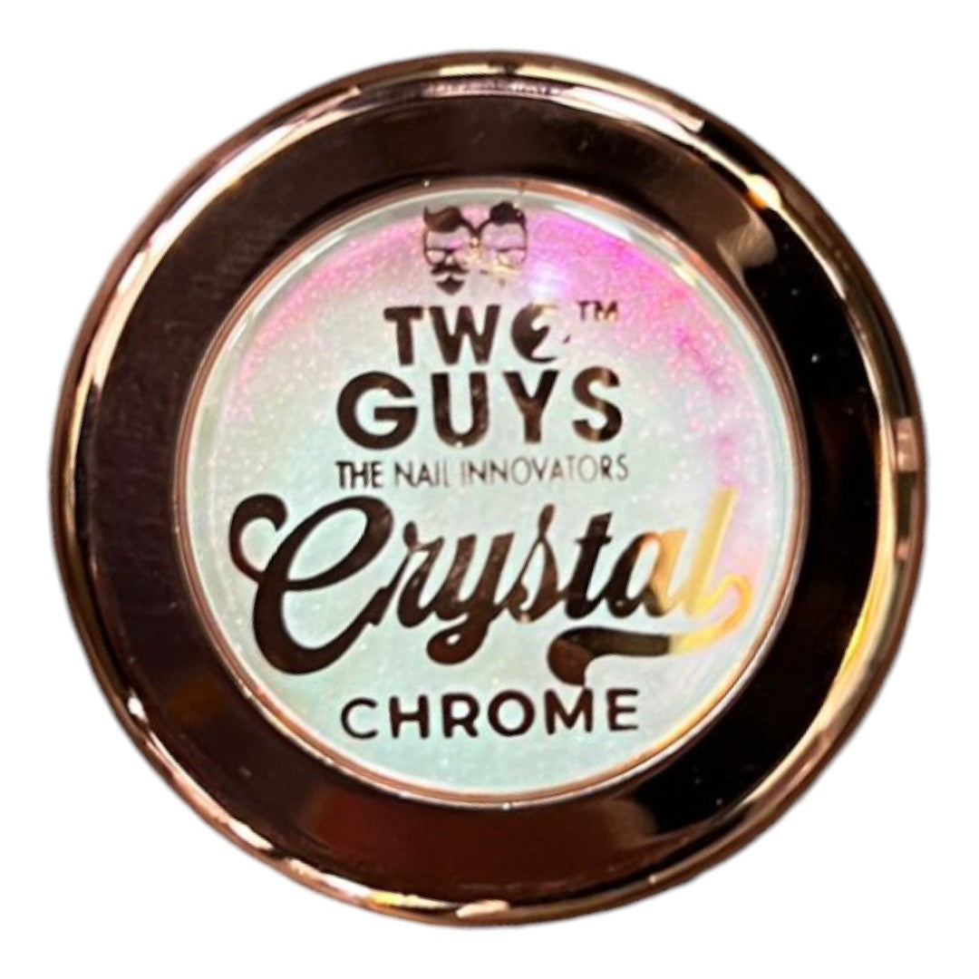 2Guys Crystal Chrome Nail Powder, chrome design nails, chrome nail designs​, nails chrome design, chrome nail art designs​, elegant chrome nail designs​