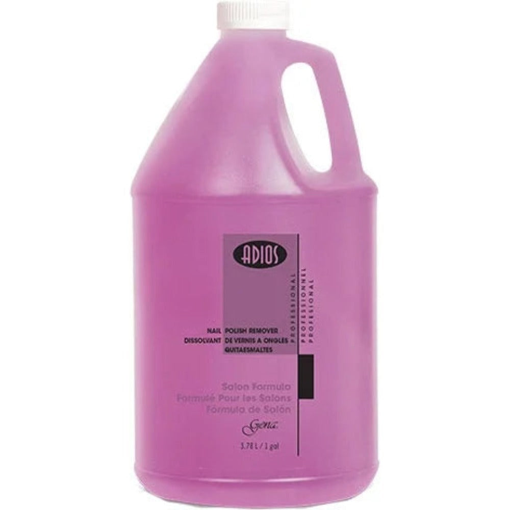Gena Adios Pink Polish Remover 1Gal #00128