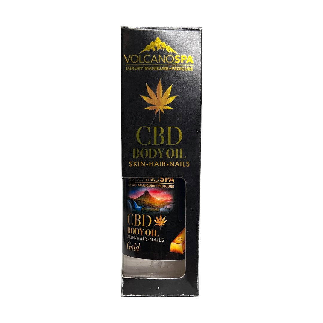 La Palm Volcano Spa Body Oil 4Oz - Gold