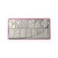 CNBS Nail Stamping Plates - Mixed Snake Designs #DRDS-L0013