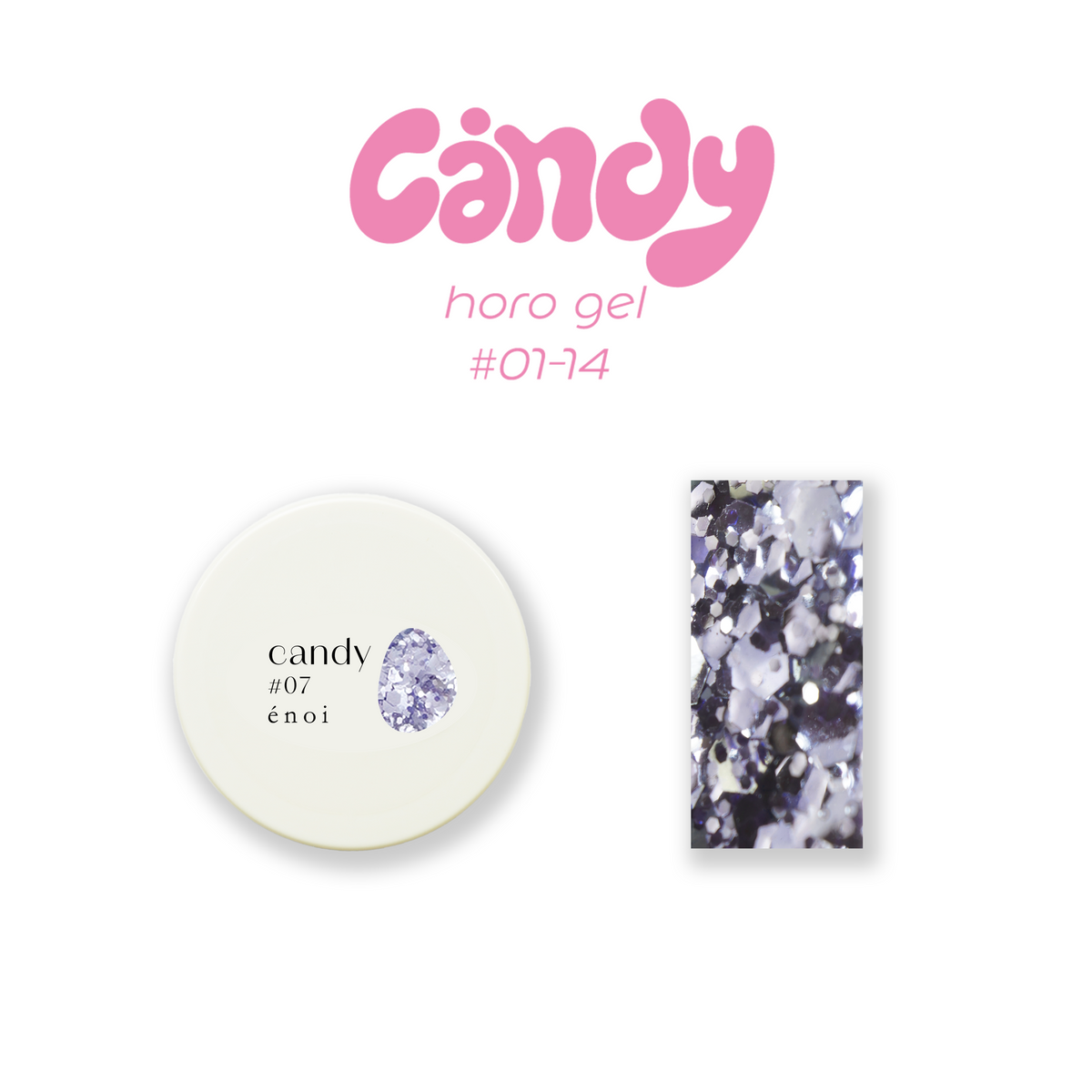 Enoi Gel Colour - Candy Horo Gel Collection #01-14