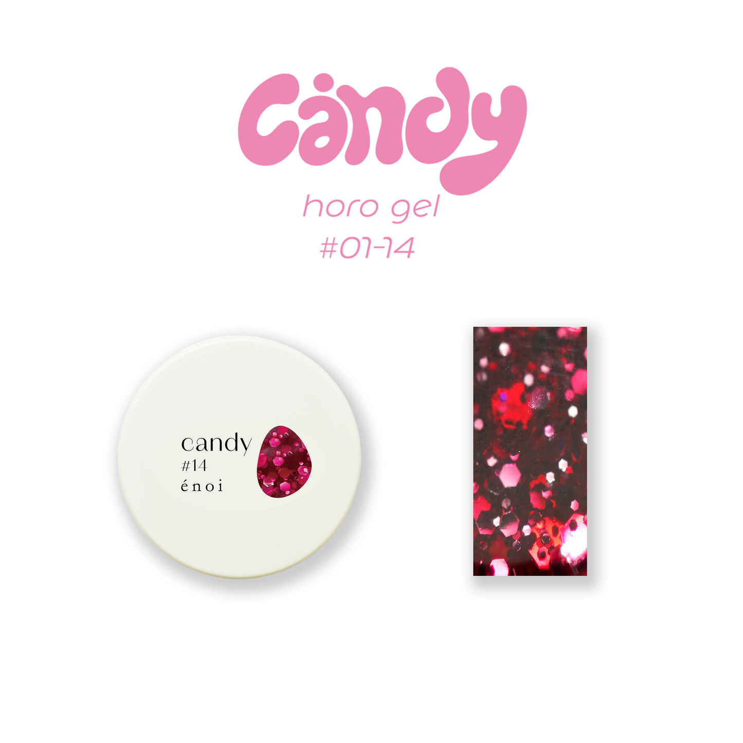 Enoi Gel Colour - Candy Horo Gel #14