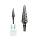 SP Carbide Large Cone Bit 3/32 Silver, nail drill bits​, drill bits for nail drill​, nail drill bits guide​