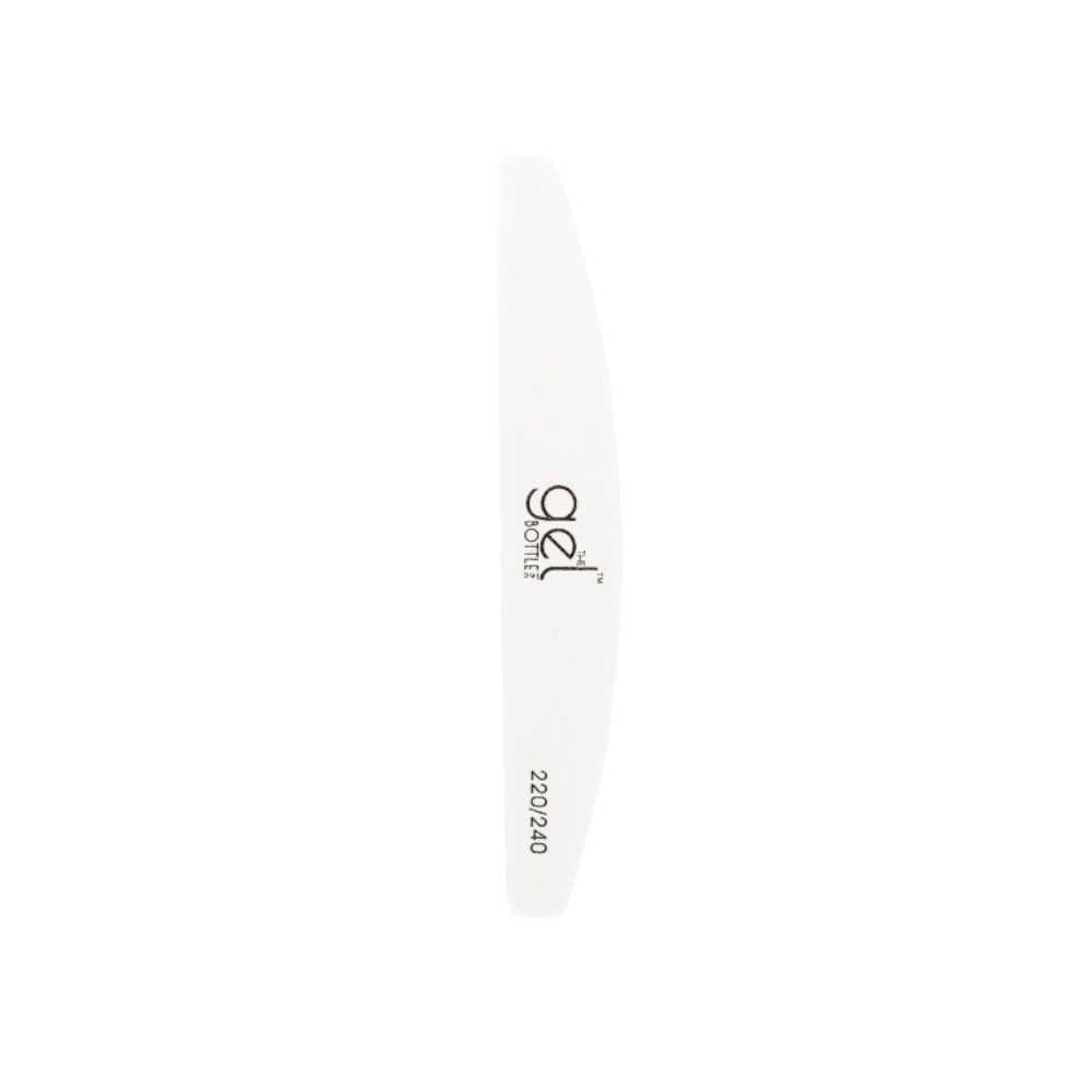 The Gelbottle Nail Files - Half Moon 220/240 Grit (1Pc)