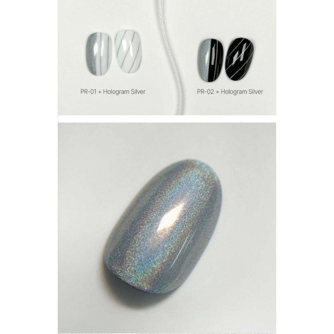 Kenzico Liner Gel - Hologram Silver