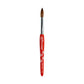 Startool Acrylic Brush - Firestorm Kolinsky Red Handle #18