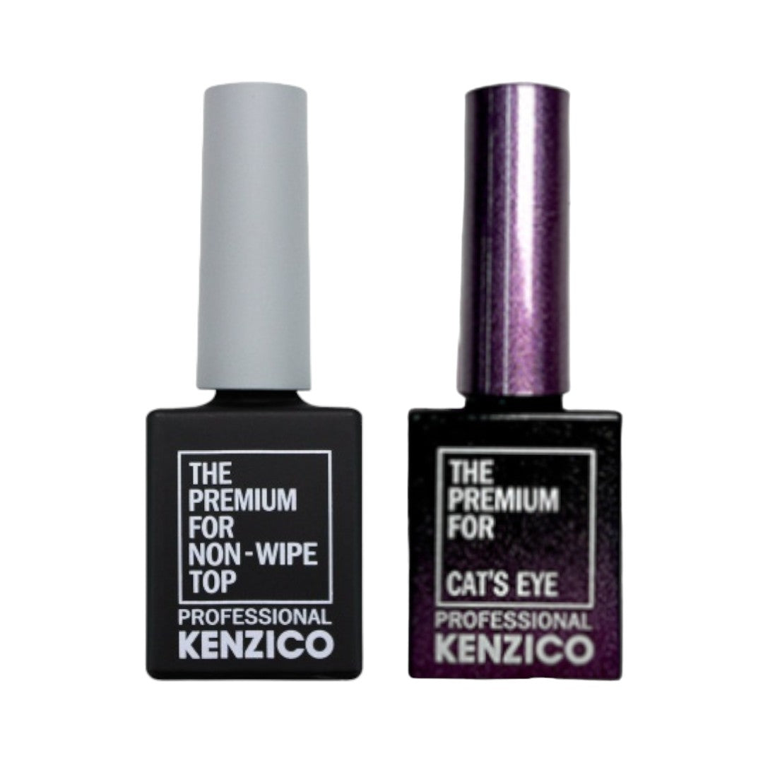 Kenzico Magic Cat Eye Gel Polish Duo, Top Coat & Gel Nail Color, top coat nail salon