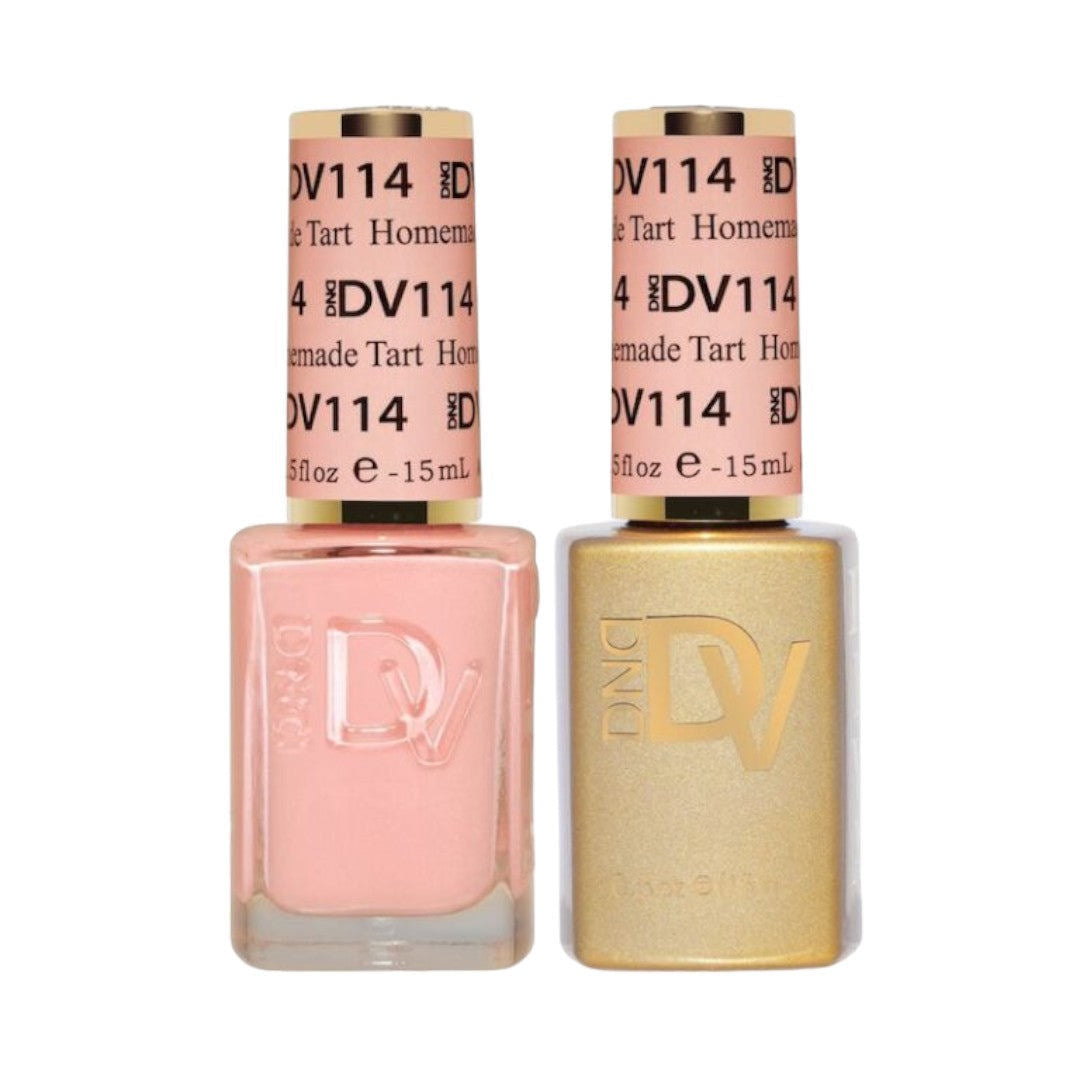 DND Diva Gel & Lacquer Duo - Homemade Tart #114