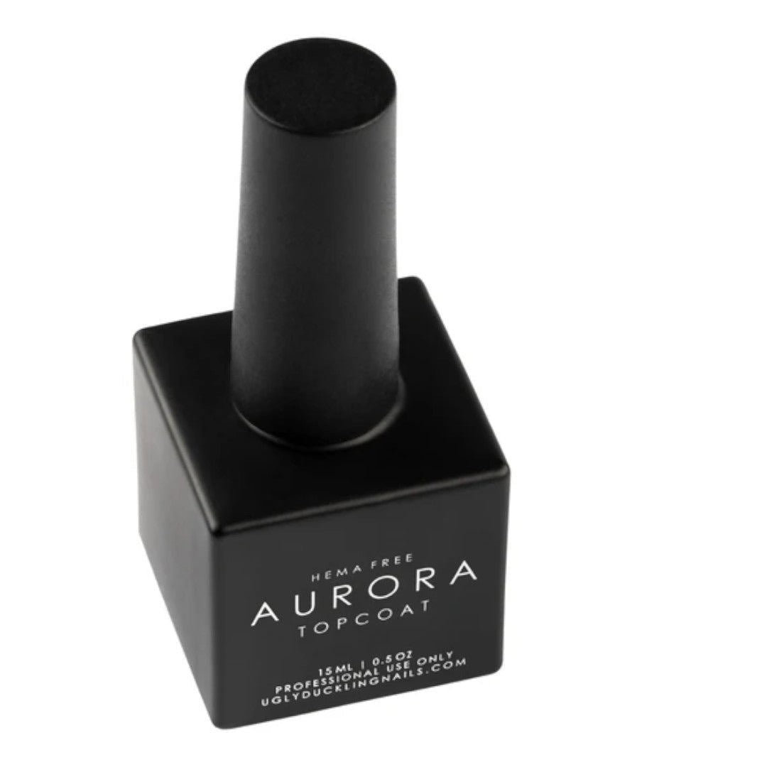 Ugly Duckling Non-Wipe Gel Top Coat (HEMA-Free) - Aurora