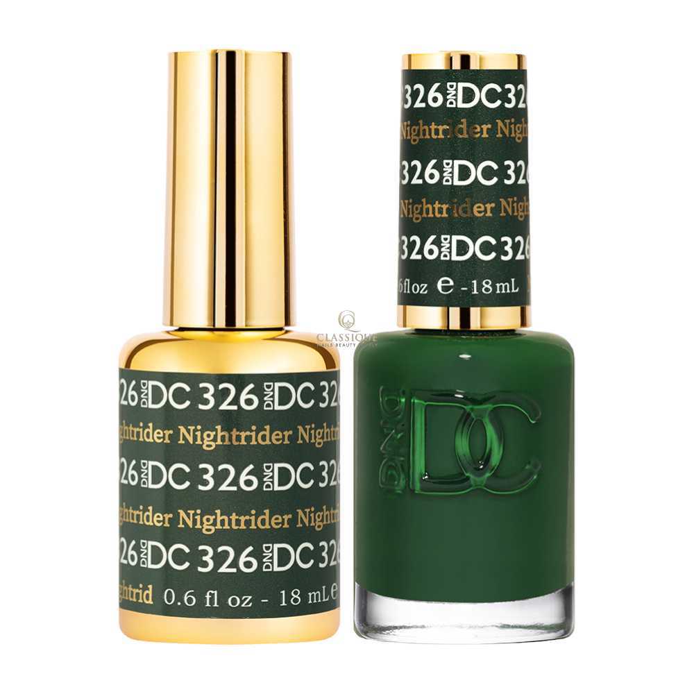 DND DC Gel & Lacquer Duo - Nightrider #326