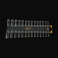Apres Gel-X Tip Swatch - Natural/Sculpted Coffin Long