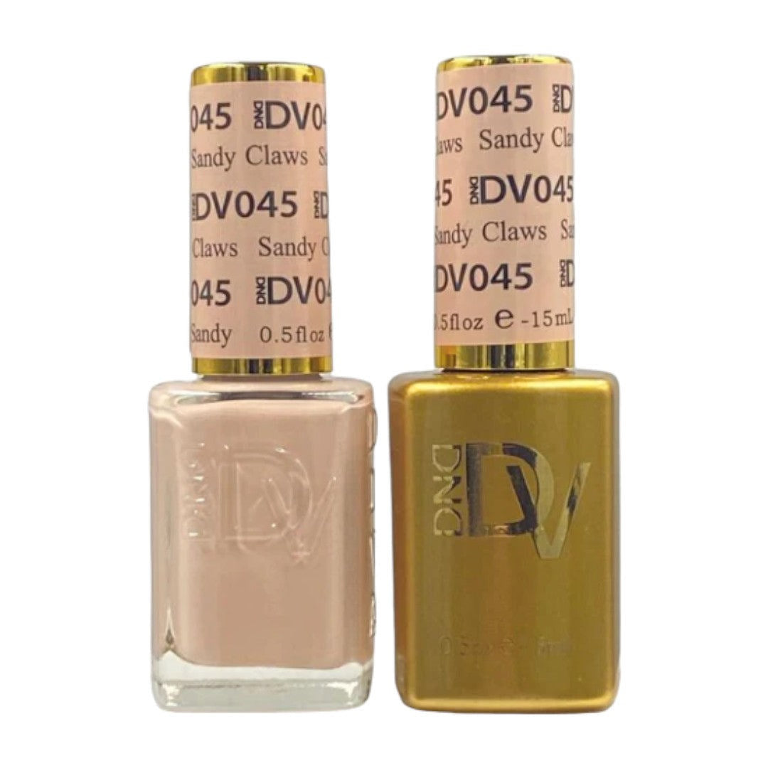 DND Diva Gel & Lacquer Duo - Sandy Claws #045