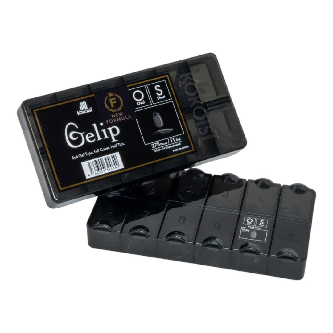 Kokoist Gelip Nail Tips Box - Oval Short (275pcs)