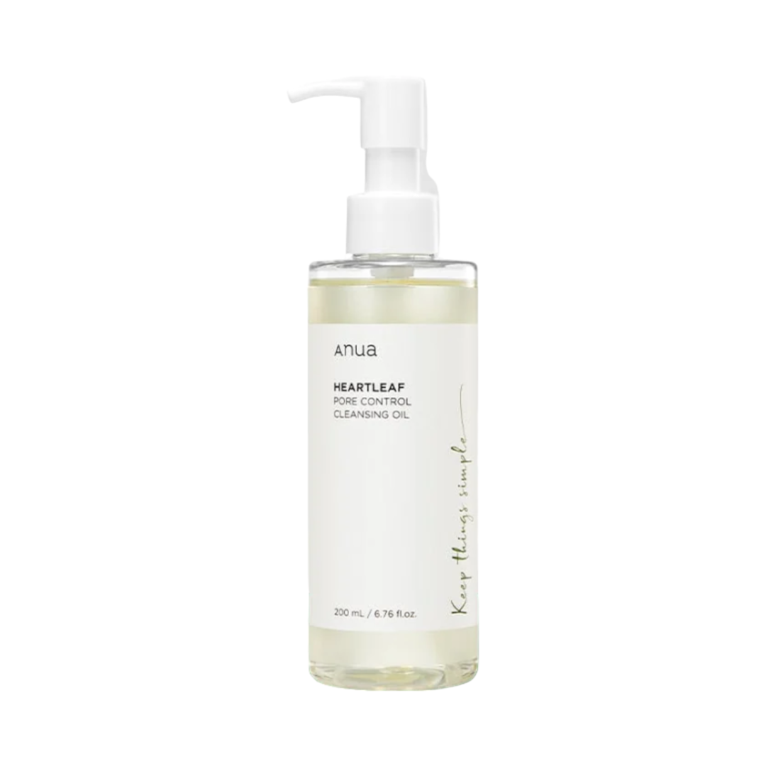 Anua Heartleaf Pure Control Cleansing Oil 200ml, Korean Skin Care, anua mild cleansing oil, anua cleansing oil canada, anua cleansing oil ingredients, anua cleansing oil sensitive skin