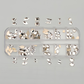 3D Multi-Shape Flatback Crystals Nail Art Rhinestones (Tray of 12)