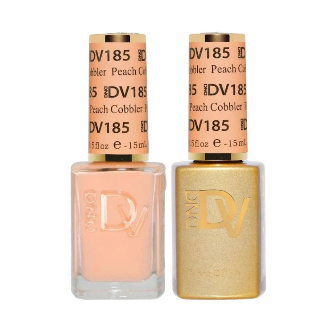 DND Diva Gel & Lacquer Duo - Peach Cobbler #185