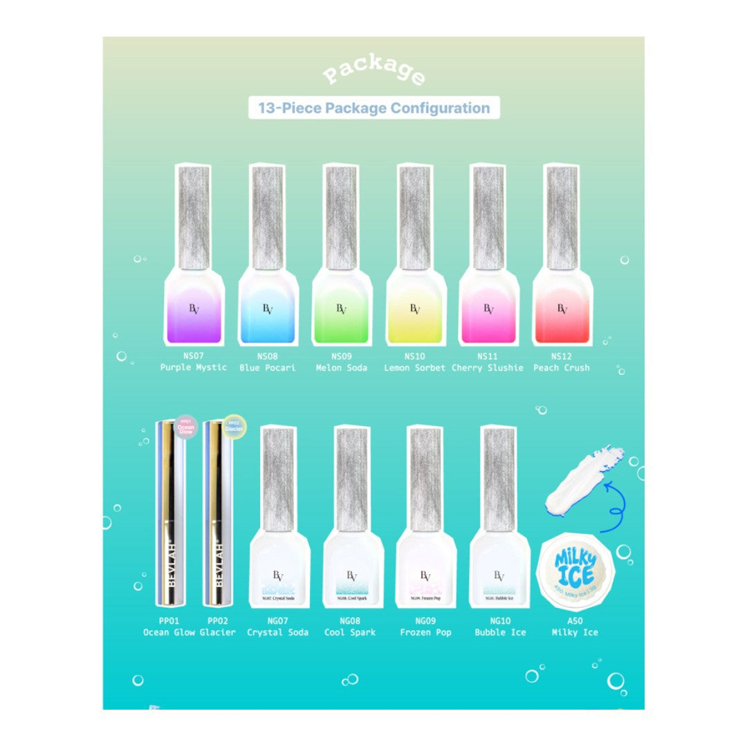 Bevlah Gel Polish (HEMA-Free) - Cool Spark #NG08