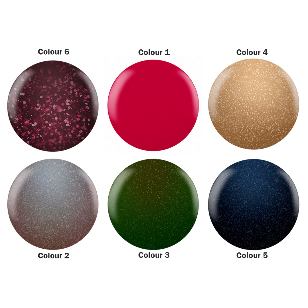 cnd magical botany holiday 2023 collection, cnd shellac shade chart, cnd shellac nail polish color chart