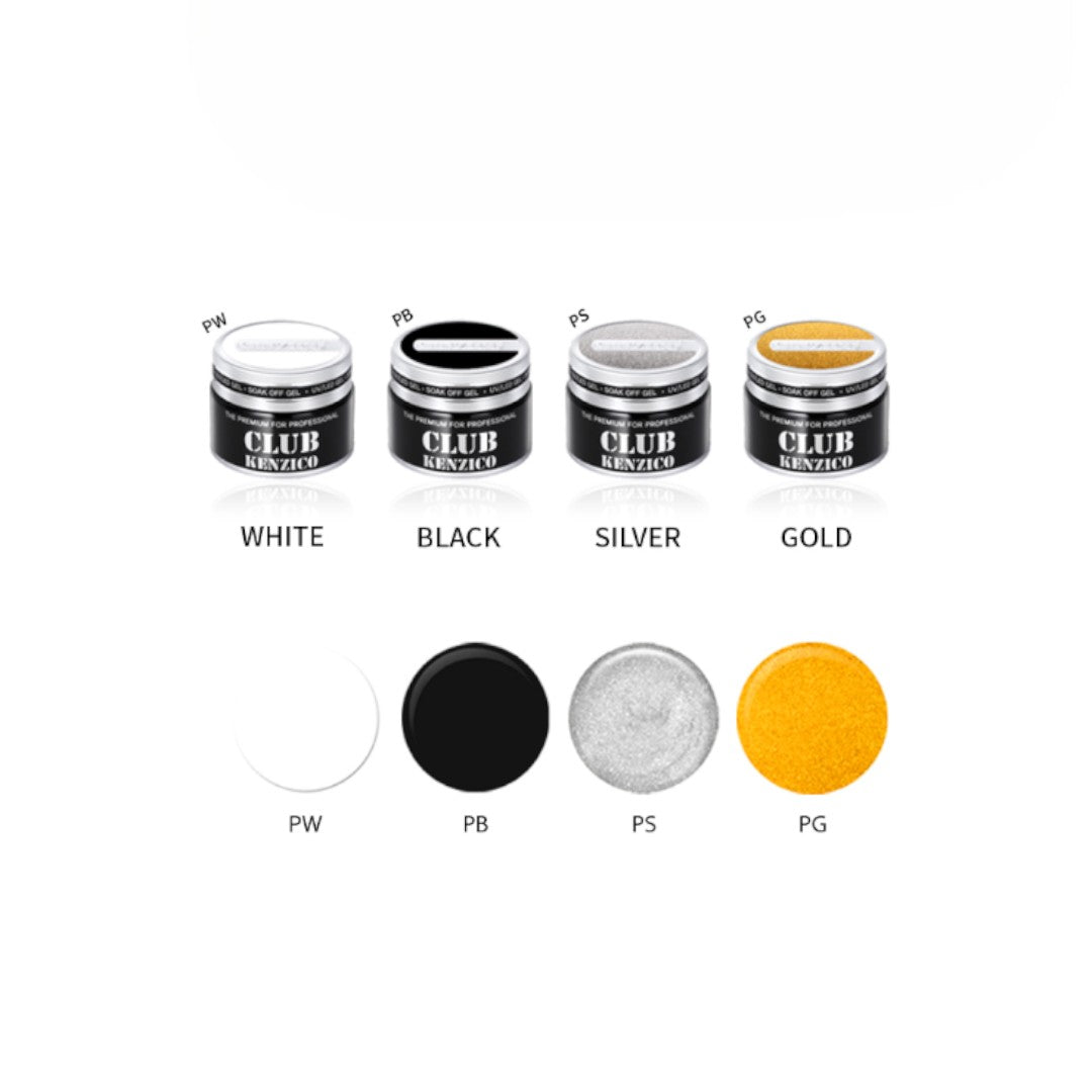 Kenzico Painting Gel, Gel Nail Paint for Creative Nail Designs