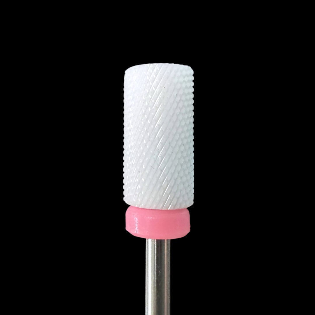 SP Nail Drill Bits - Large Barrel Ceramic Carbide HF Fine Grit 3/32