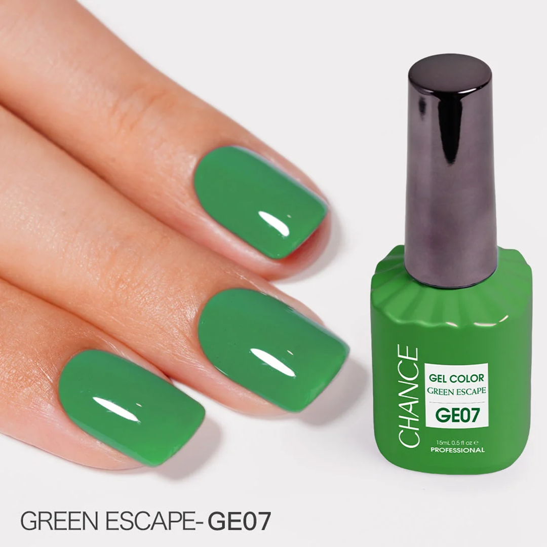 Cre8tion Chance Gel Polish - Green Escape Collection (18pcs)