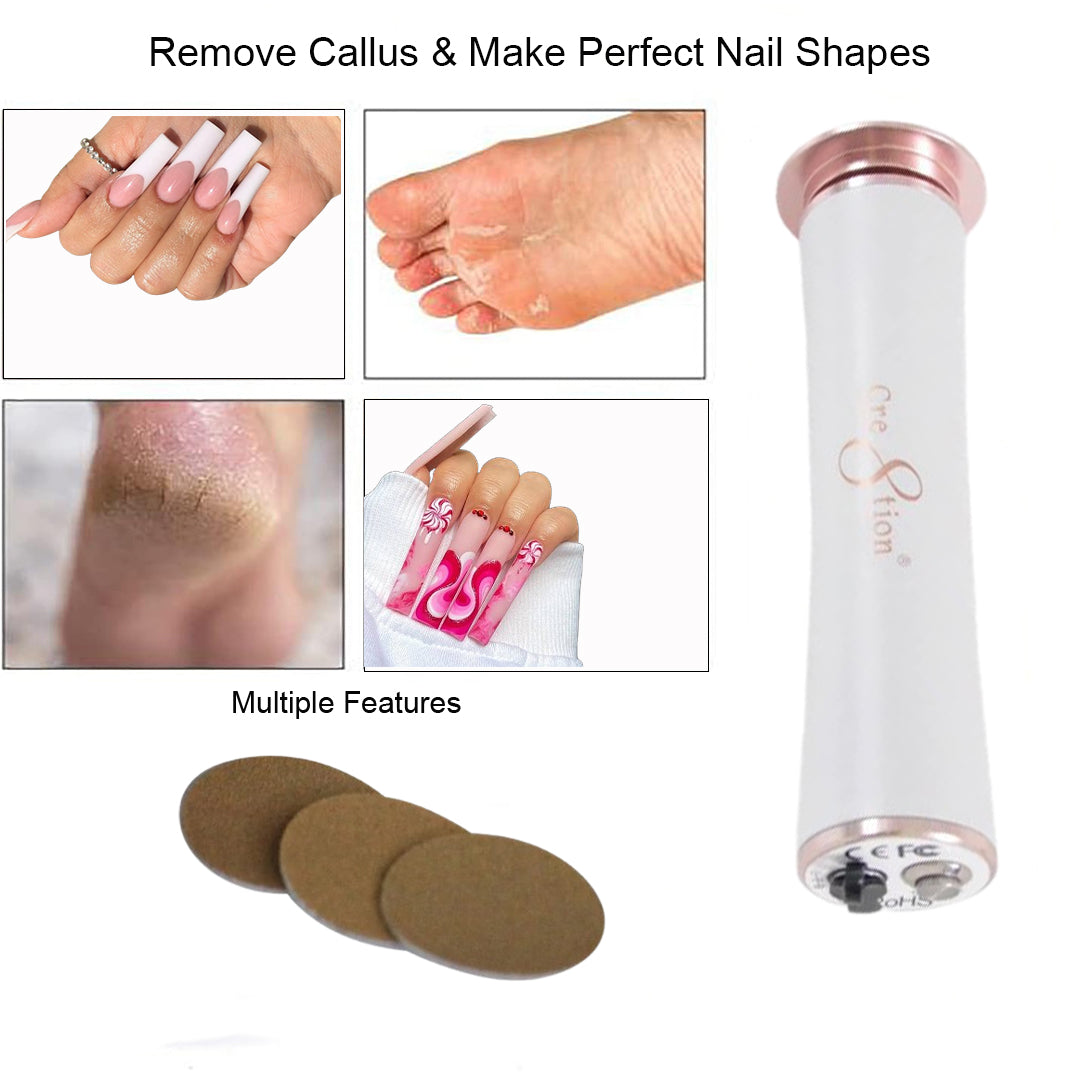 callus shaver, umbrella drill bit