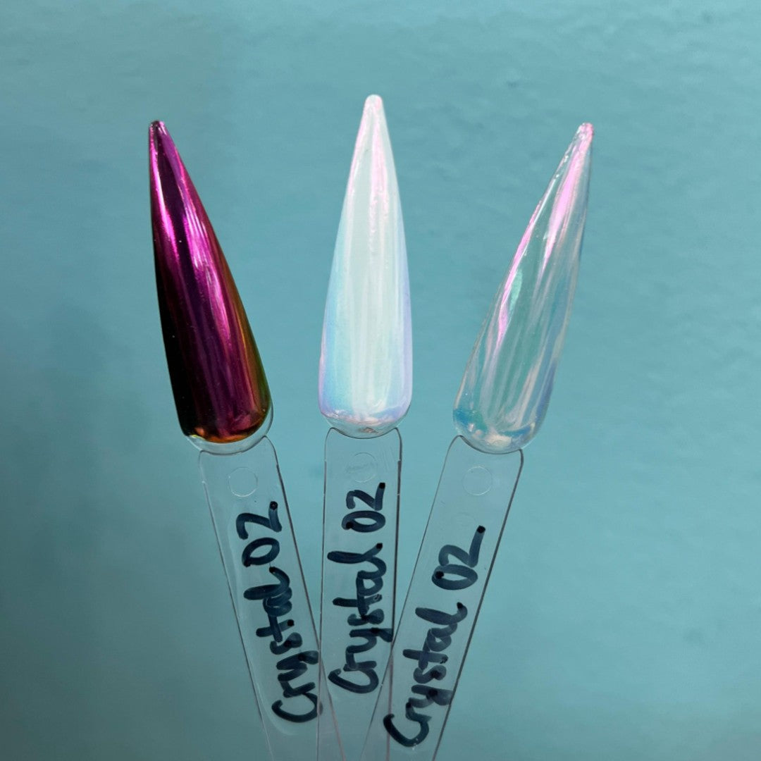 2Guys Crystal Chrome Nail Powder, chrome design nails, chrome nail designs​, nails chrome design, chrome nail art designs​, elegant chrome nail designs​