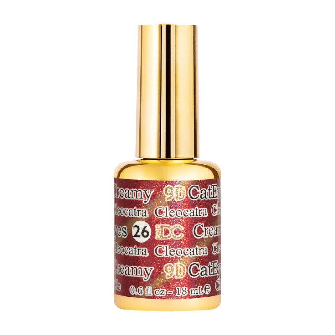 DND DC 9D Cat Eye Gel Polish - Cleocatra #26