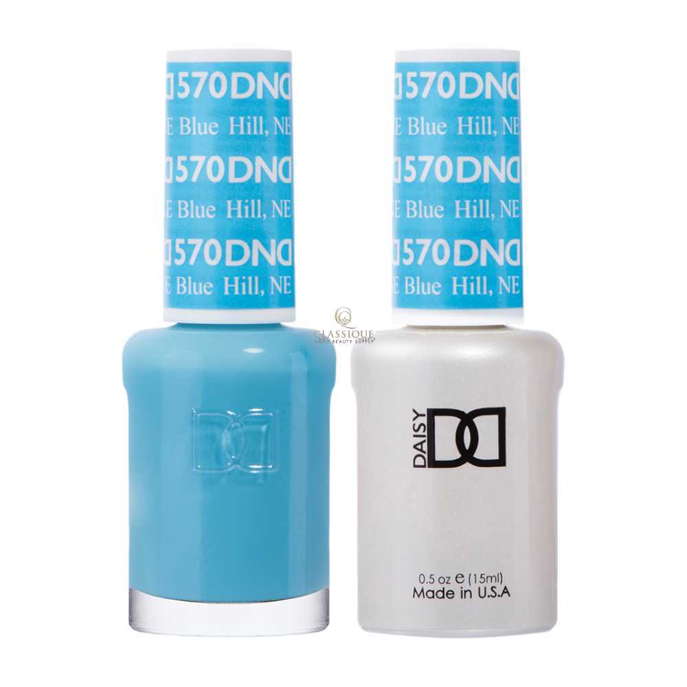 DND Gel & Lacquer Duo - Blue Hill #570