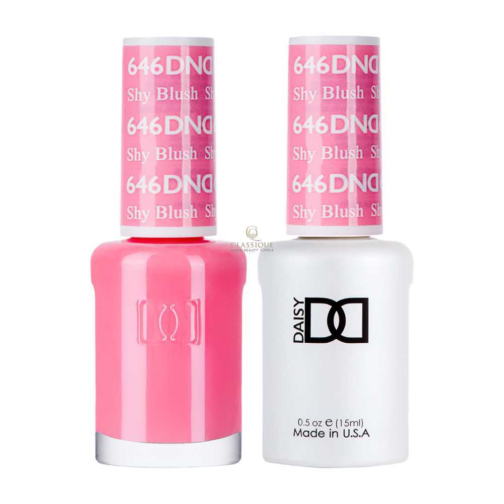 DND Gel & Lacquer Duo - Shy Blush #646