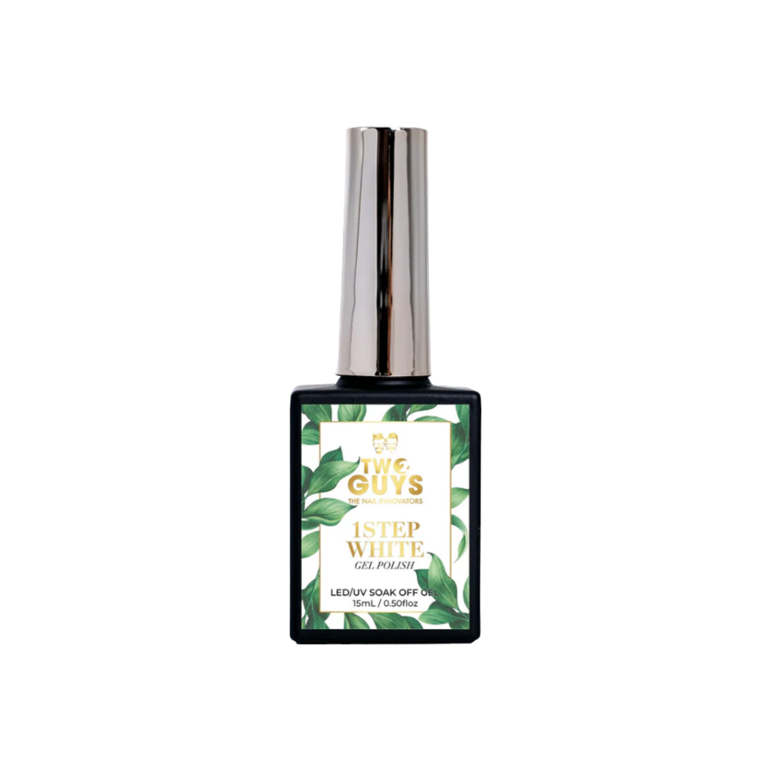 2Guys 2In1 Gel Polish & Chrome Base - 1Step White 15Ml
