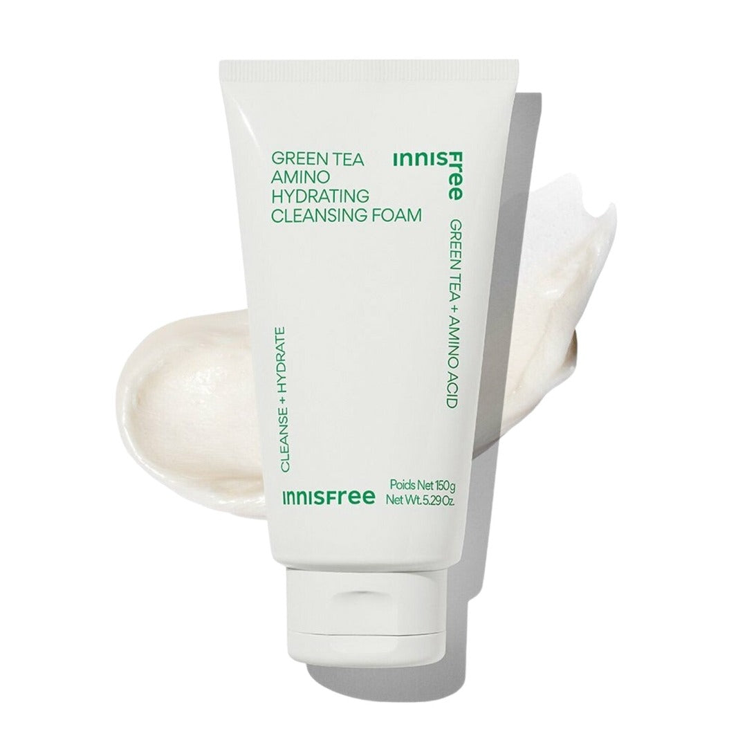 Green Tea Amino Cleansing Foam 150g | Innisfree Distributor, foaming facial cleanser