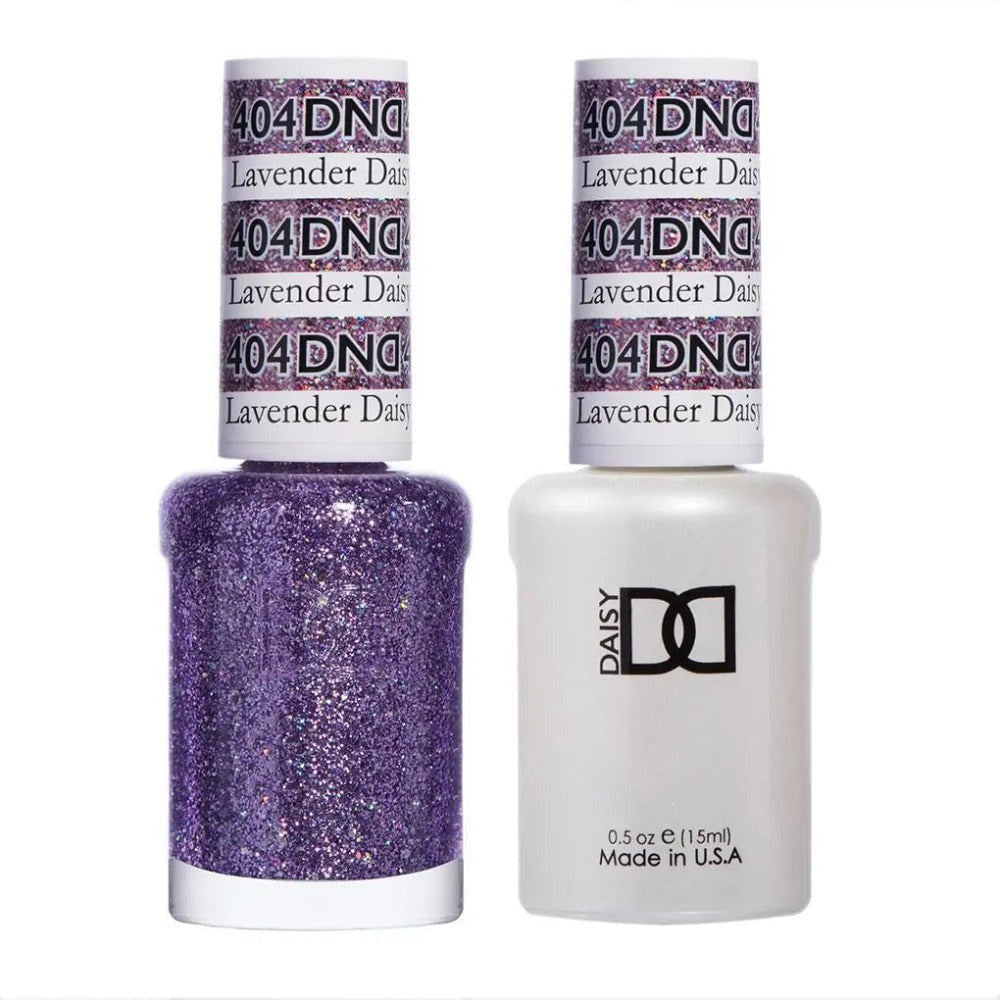 DND Gel & Lacquer Duo - Lavender Daisy Star #404
