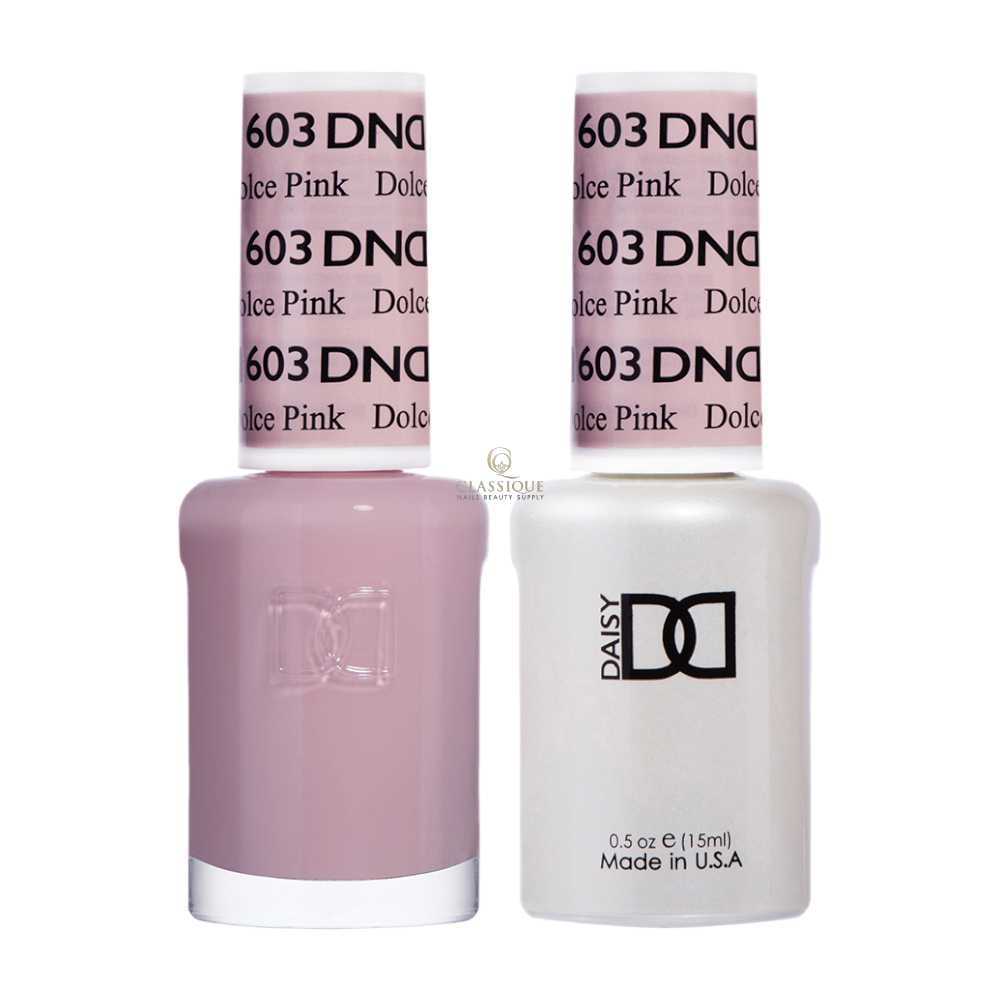 DND Gel & Lacquer Duo - Dolce Pink #603