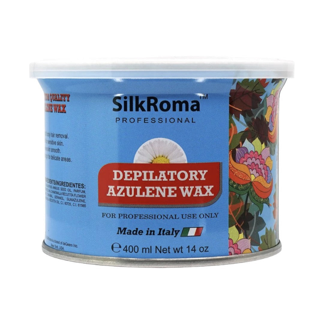 Silk Roma Depilatory Wax - Azulene 14Oz #DWA14