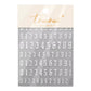 CNBS Nail Stickers - Gothic Number