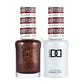 DND Gel & Lacquer Duo - Sizzlin Cinnamon #697