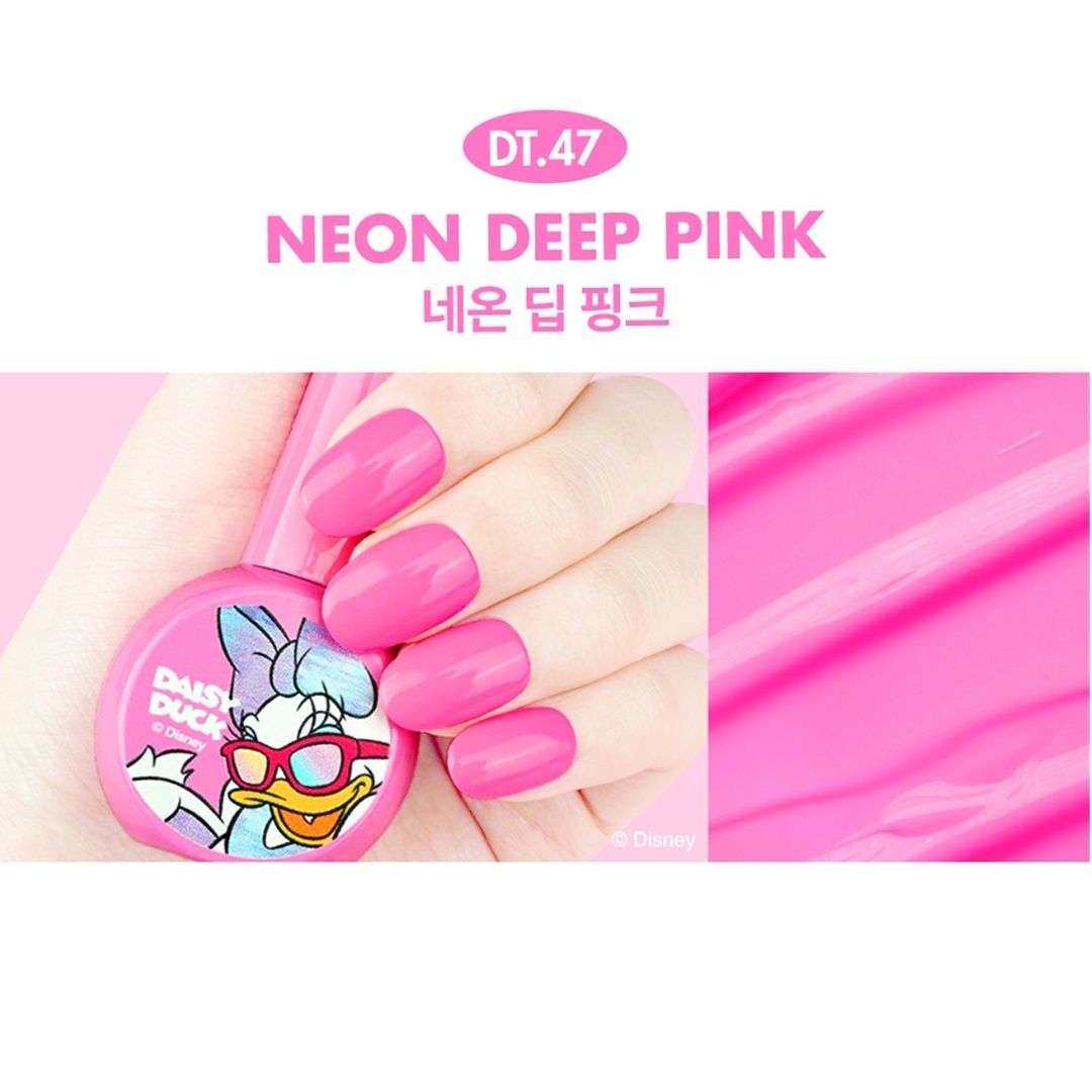 DGEL X DISNEY Gel Polish - Neon Deep Pink #DT47