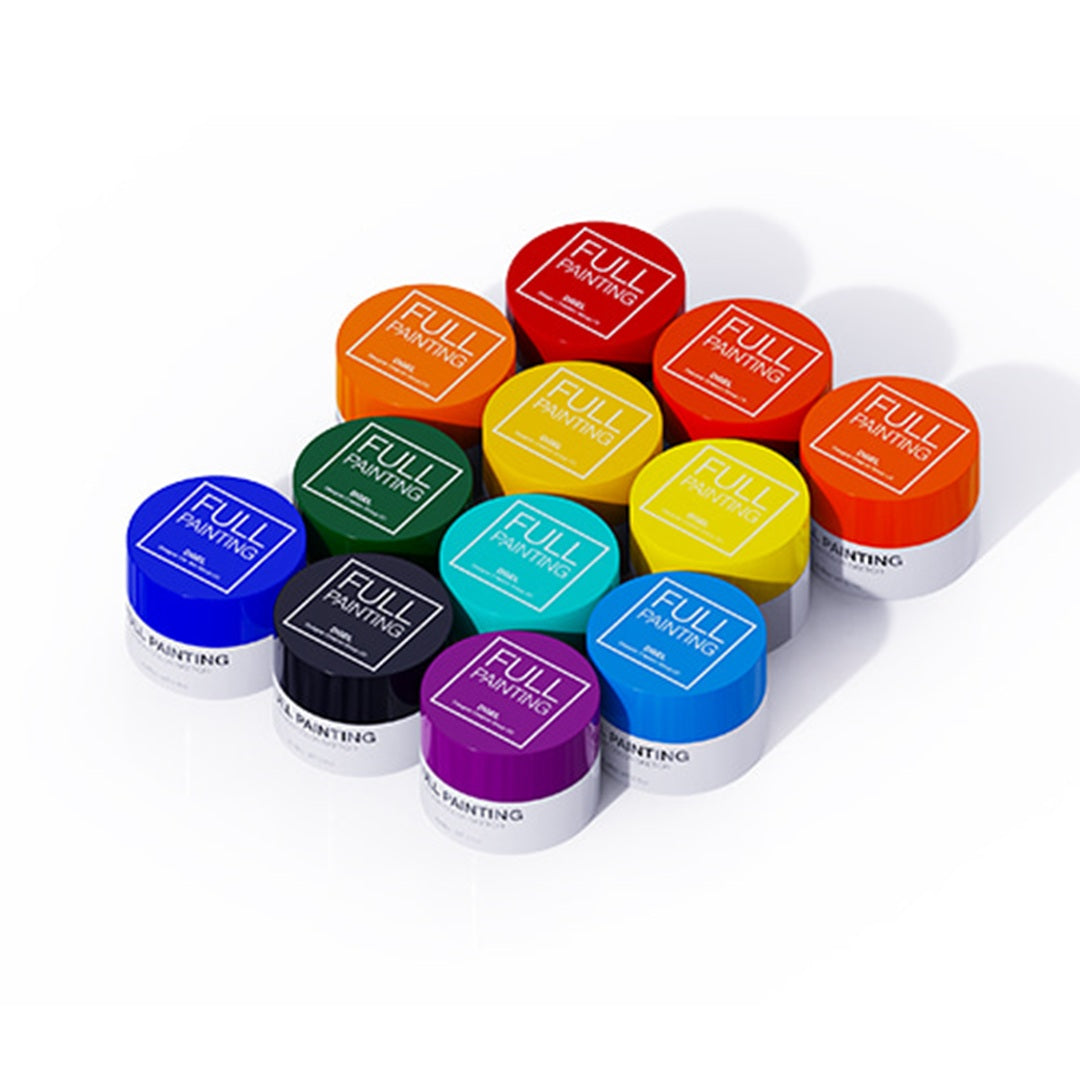 DGEL Full Painting Gel Set E 12Pcs