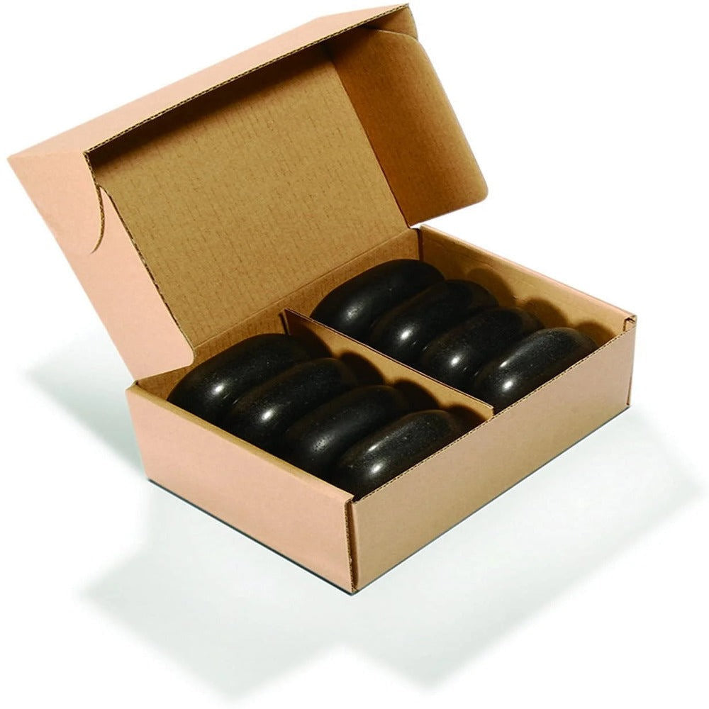 Large Ovular Basalt Massage Stones Small (Set of 8) HLT8