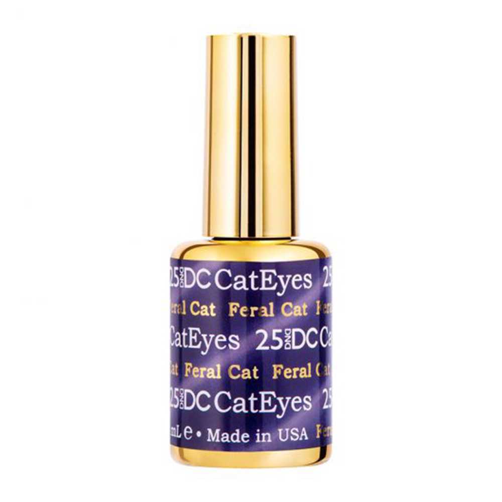 DND DC Cat Eye Gel Polish - Feral Cat #25