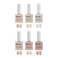 Gentle Pink Brightening Colour Base Gel - BB Gel Collection #BB01-06 (6Pcs)