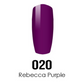 DND DC Gel & Lacquer Duo - Rebecca Purple #020
